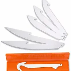 Outdoor Edge Cutlery Outdoor Edge RazorSafe Replacement Blades - Combo Blade Set - Set Of 6 - RRC-6 - Fits RazorSafe 3.5 And RazorSafe Fixed Blade
