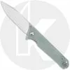 QSP Knives QSP Mamba V2 QS111-J1 - Satin D2 Clip Point - Jade G10 - Liner Lock Flipper Folder