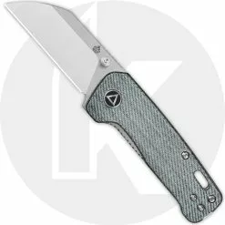 QSP Knives QSP Penguin Mini QS130XS-B - Satin 14C28N - Denim Micarta - Liner Lock Knife
