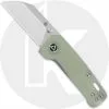QSP Knives QSP Penguin Mini QS130XS-F1 - Satin 14C28N - Jade G10 - Liner Lock
