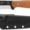 TOPS Knives Fieldcraft 3.5 Mini Bros MBROS-01 - Bushcraft Knife - Black 1095 - Tan Canvas Micarta - USA Made