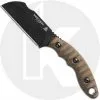 TOPS Knives Sheep Creek SPCK-01 - Rough Terrain 154CM Blade - Tan / Green Micarta - USA Made